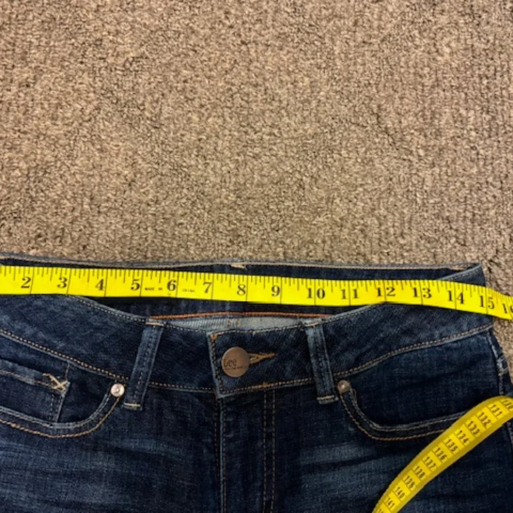 LEE JEANS MODERN SERIES CURVY FIT BOOT CUT SIZE 6 M - Picture 9 of 12